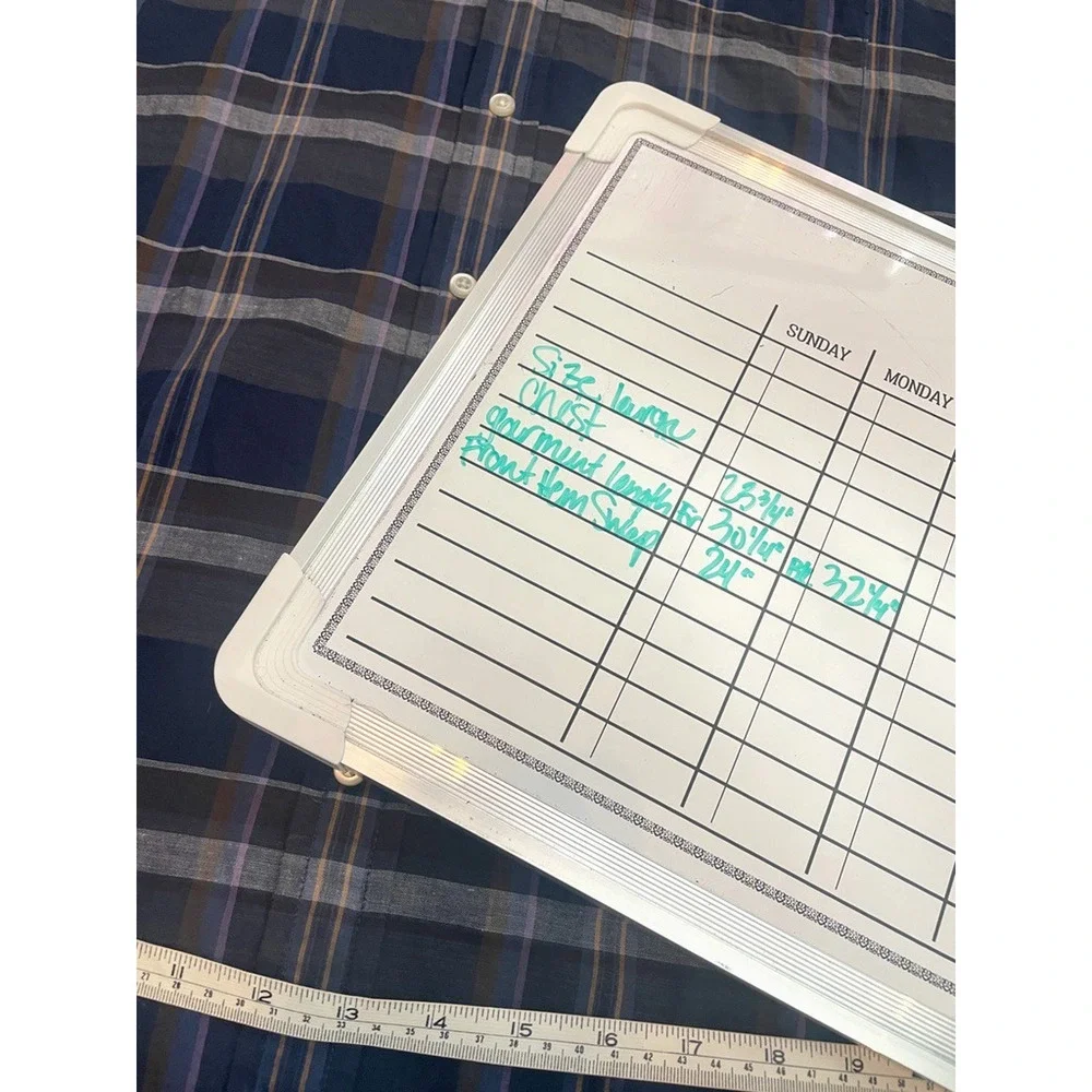 NWT Banana Republic Men's Button Shirt Sz L Organic Cotton Untucked Standard Fit